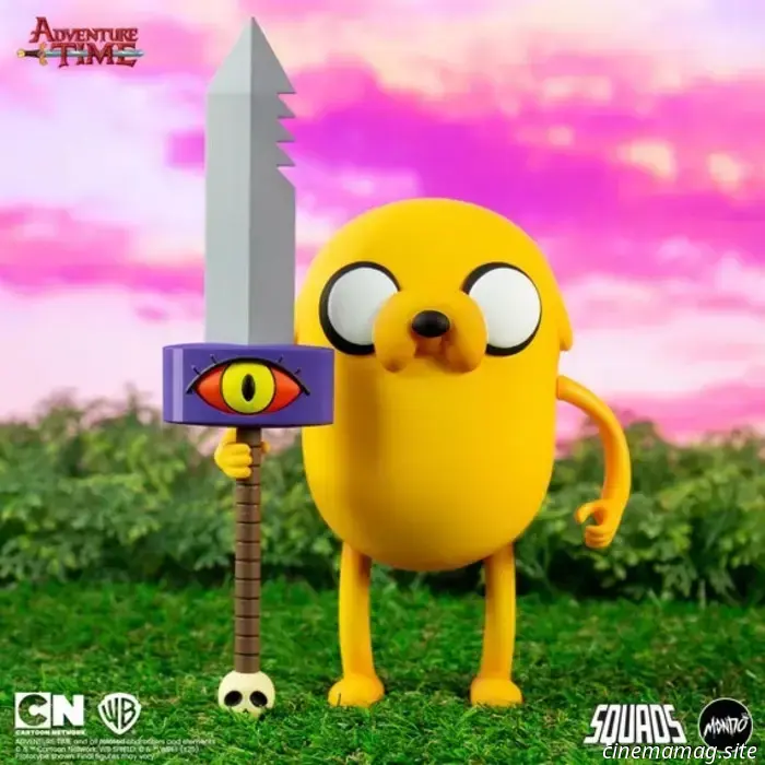 Mondo commemorates the 15th anniversary of Adventure Time with a set of figures featuring Jake and Finn.