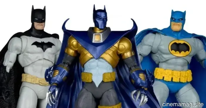 McFarlane Toys presenta nuevas figuras de acción del Multiverso DC con temática de Batman