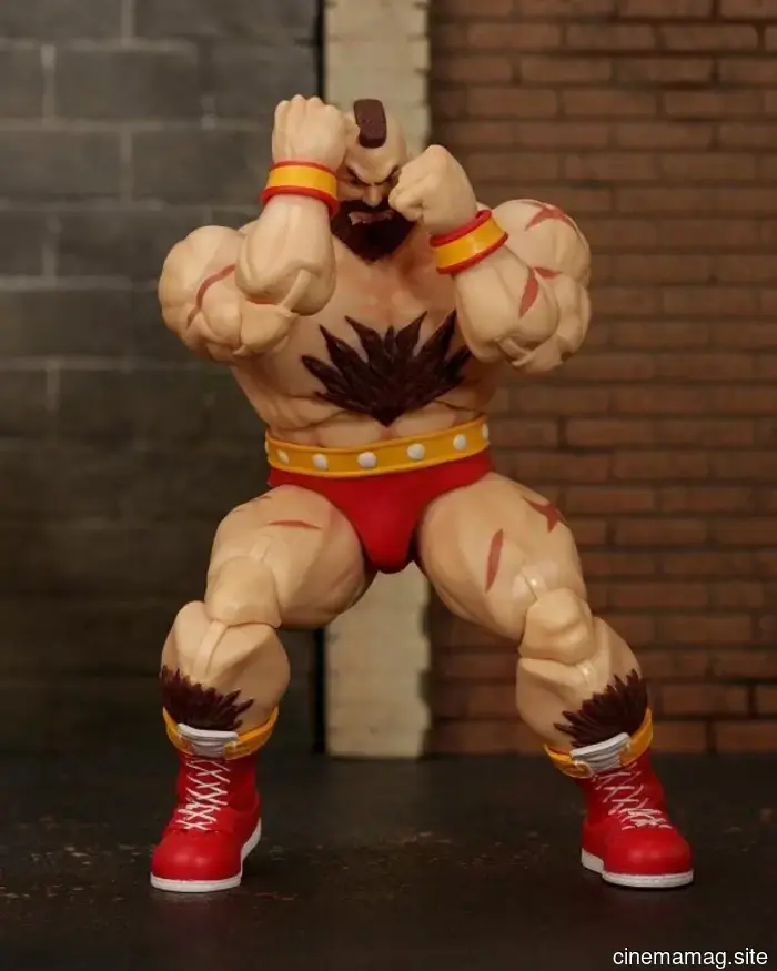 Jada Toys is set to release an action figure of Zangief from Ultra Street Fighter II: The Final Challengers.