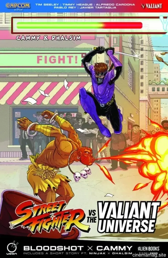 Cammy combatterà Bloodshot nel crossover di Street Fighter vs. The Valiant Universe