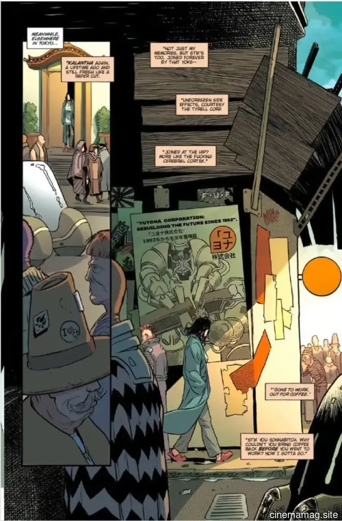 Получите первый взгляд на Blade Runner: Tokyo Nexus – Проиграть значит выиграть #1