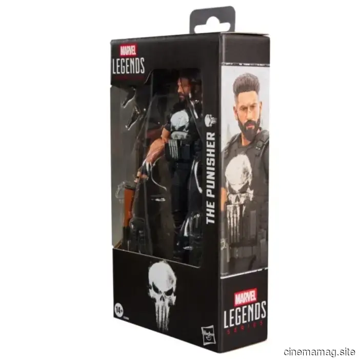 Nueva figura de acción de The Punisher de la serie Marvel Legends presentada por Hasbro