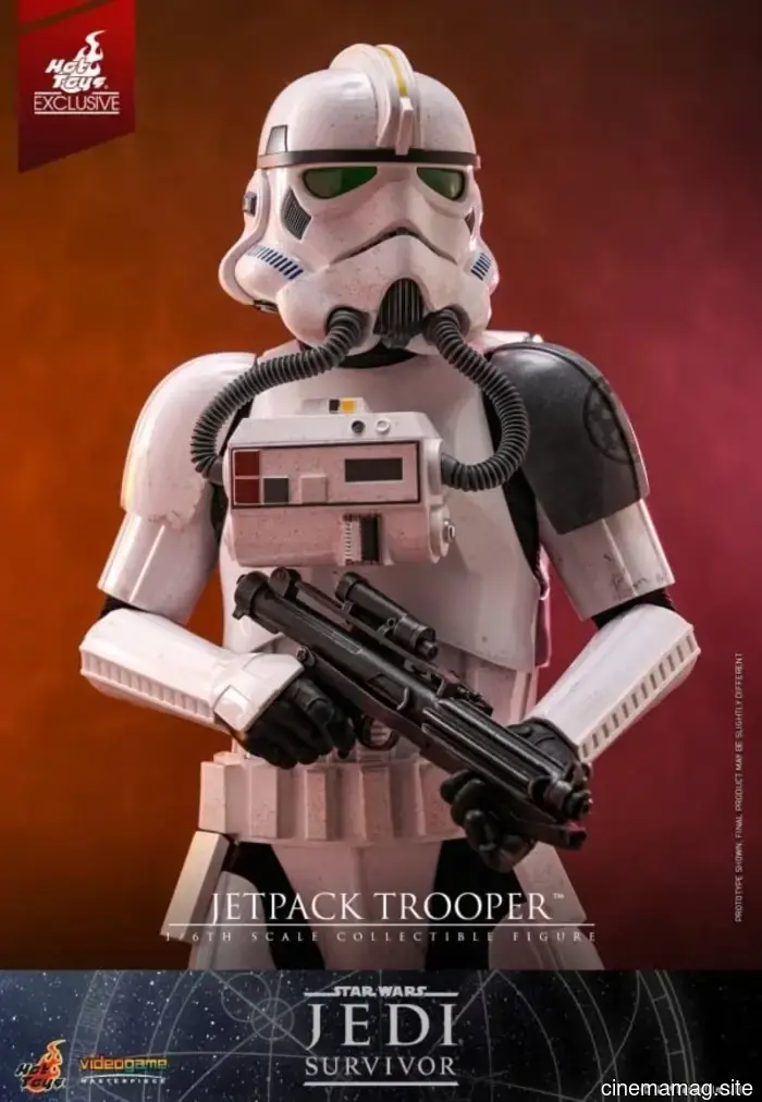 Star Wars Jedi: Survivor figura del Jetpack Trooper svelata da Hot Toys