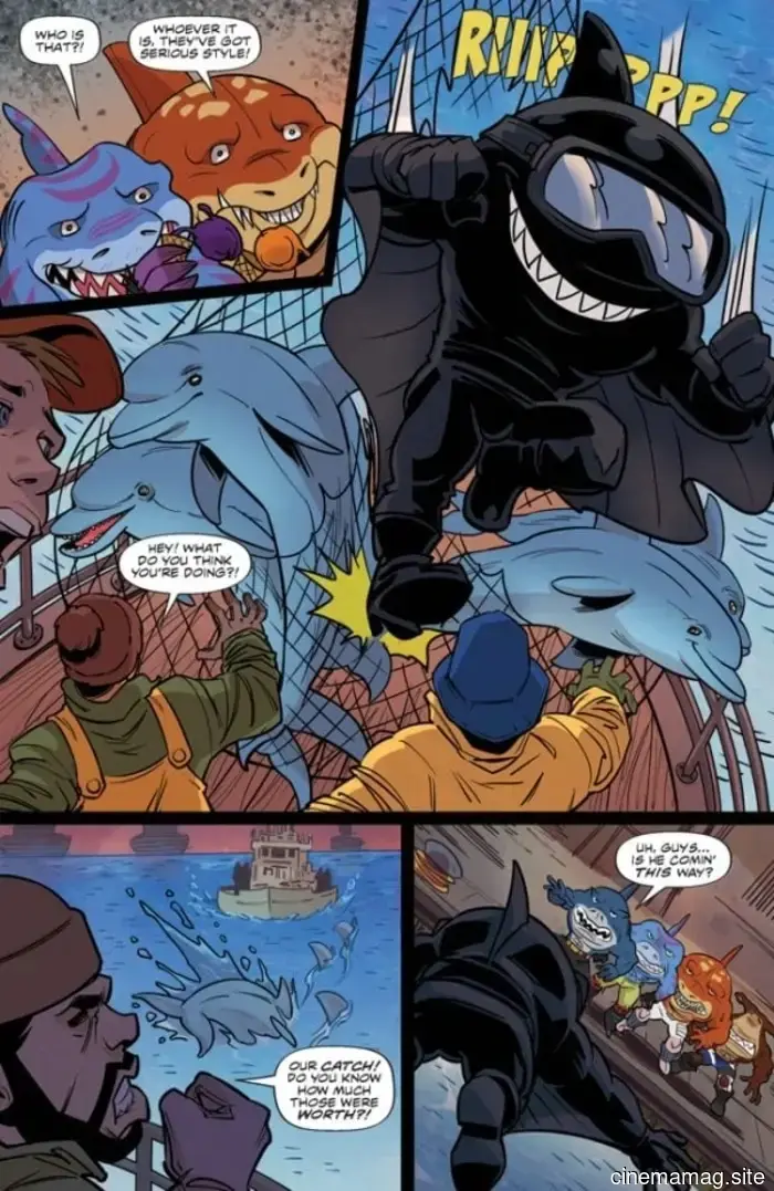 Предварительный просмотр комикса – Уличные акулы Годовой выпуск 2026