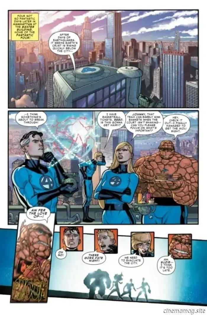Godzilla Destroys the Marvel Universe #1 - Comic Book Sneak Peek