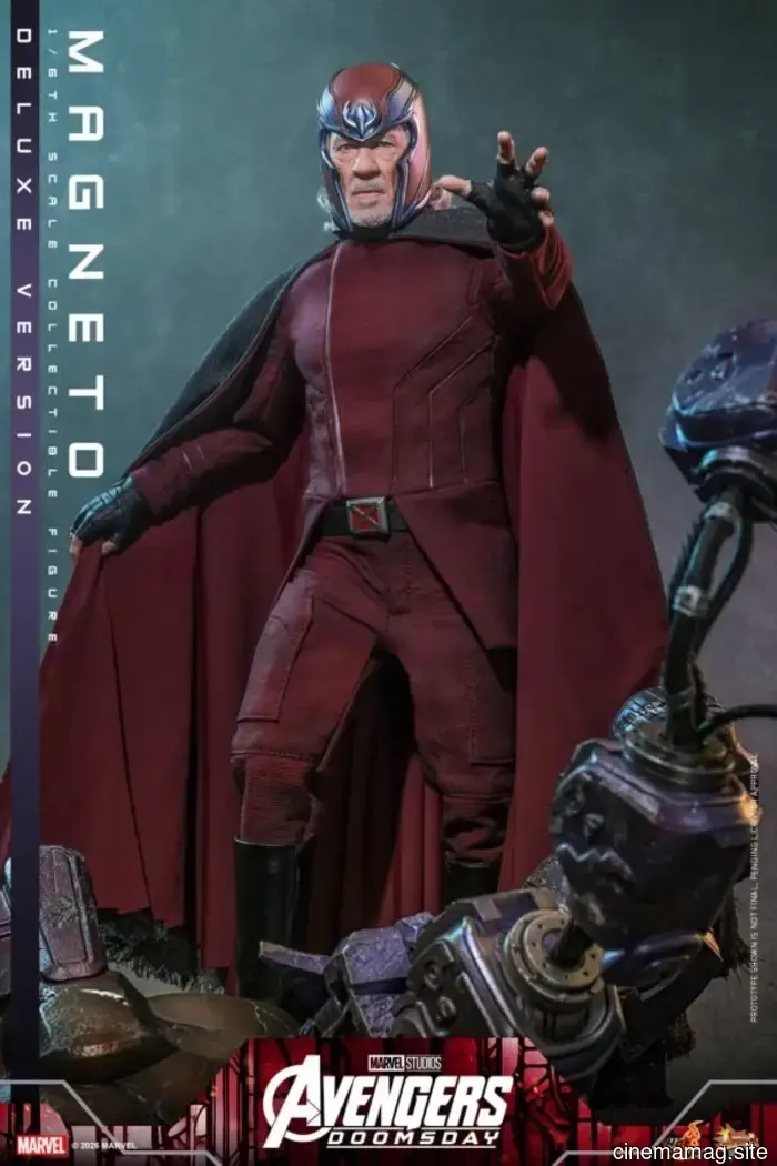 Hot Toys introduces the sixth scale figure of Magneto from Avengers: Doomsday.