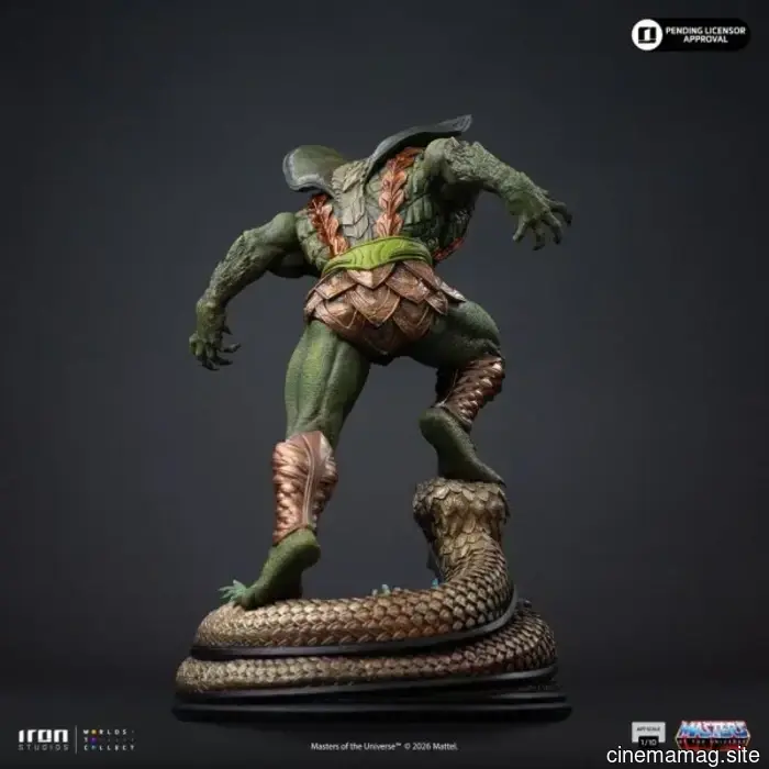 Кобра Хан присоединяется к коллекции Art Scale Masters of the Universe от Iron Studios с новой статуей