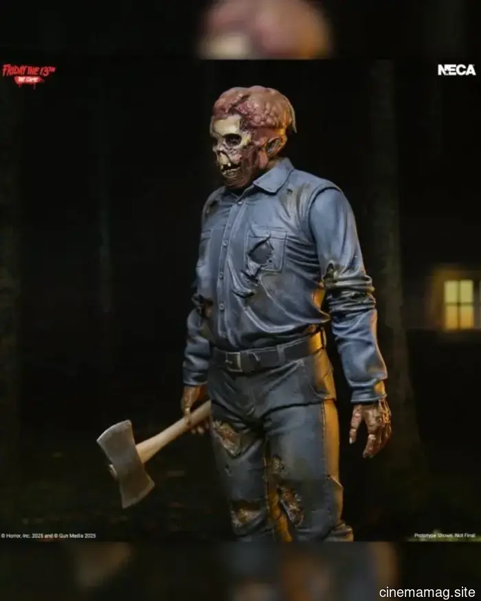 Джейсон идет в ад с фигуркой Джейсона Вурхиза из игры NECA "Пятница, 13-е: Игра" часть 9