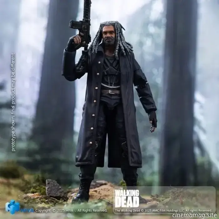 Ezekiel is part of Hiya Toys' new action figure in The Walking Dead Exquisite Mini Series.