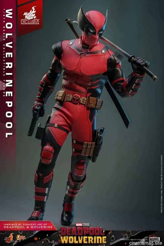 Wolverinepool se une a la colección de Deadpool y Wolverine de Hot Toys con una figura de sexta escala.