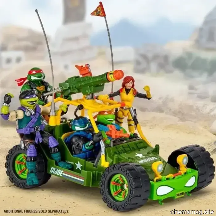 Pre-orders for the Teenage Mutant Ninja Turtles x G.I. Joe crossover action figures have been launched.