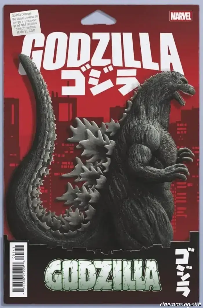 Godzilla Destroys the Marvel Universe #1 - Comic Book Sneak Peek
