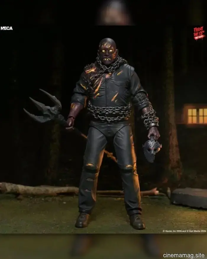 Пятница, 13-е: Ultimate Savini Jason фигурка действия из игры, выпущенная NECA