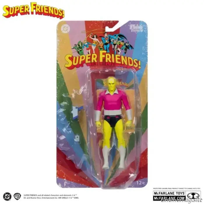 La linea di action figure retrò DC Super Friends di McFarlane aggiunge Bizarro Batman, Brainiac, i Wonder Twins e altro