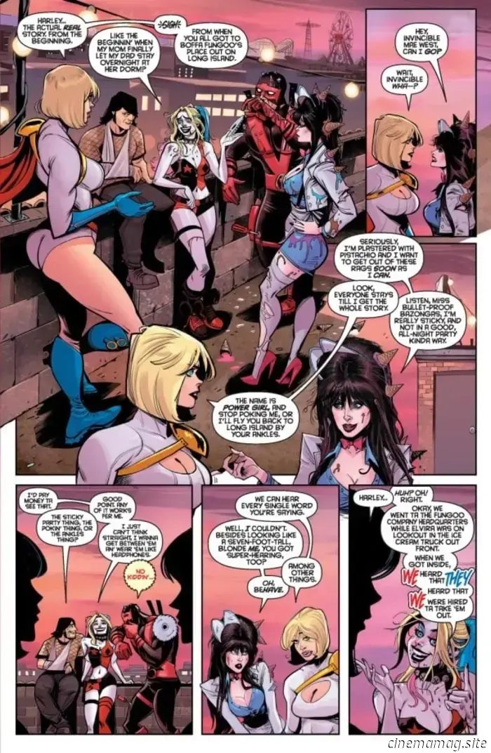 Anteprima del fumetto – Harley Quinn X Elvira #3