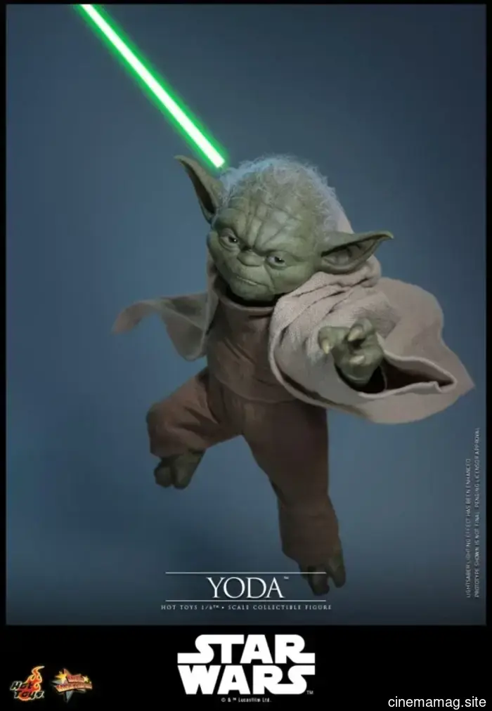 Yoda is now part of Hot Toys' collection for Star Wars: Episode III – Revenge of the Sith, available as a sixth scale figure.