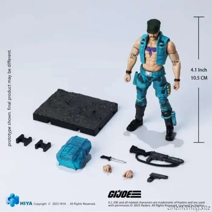 Hiya Toys recluta Gung-Ho per la sua serie G.I. Joe Exquisite Mini con una nuova action figure.