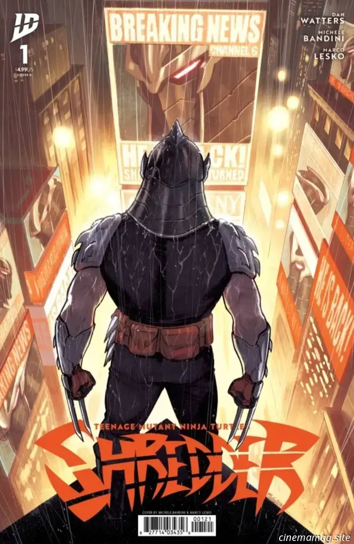 Teenage Mutant Ninja Turtles villain Shredder set per la nuova serie da IDW