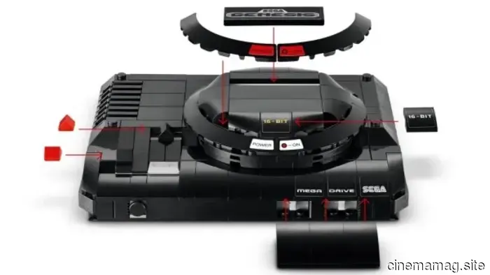 LEGO offrirà più divertimento retro-gaming costruito con i mattoncini con la console SEGA Genesis