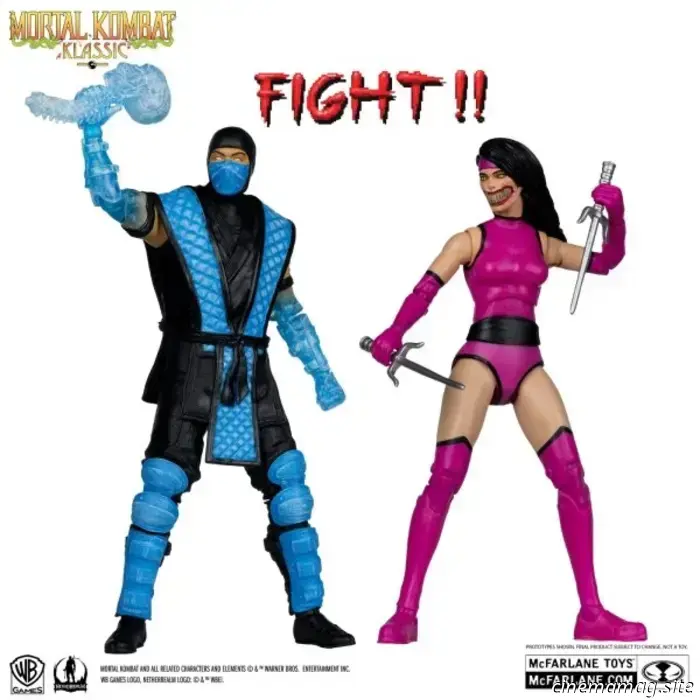 Компания McFarlane Toys запускает новую серию классических фигурок по Mortal Kombat