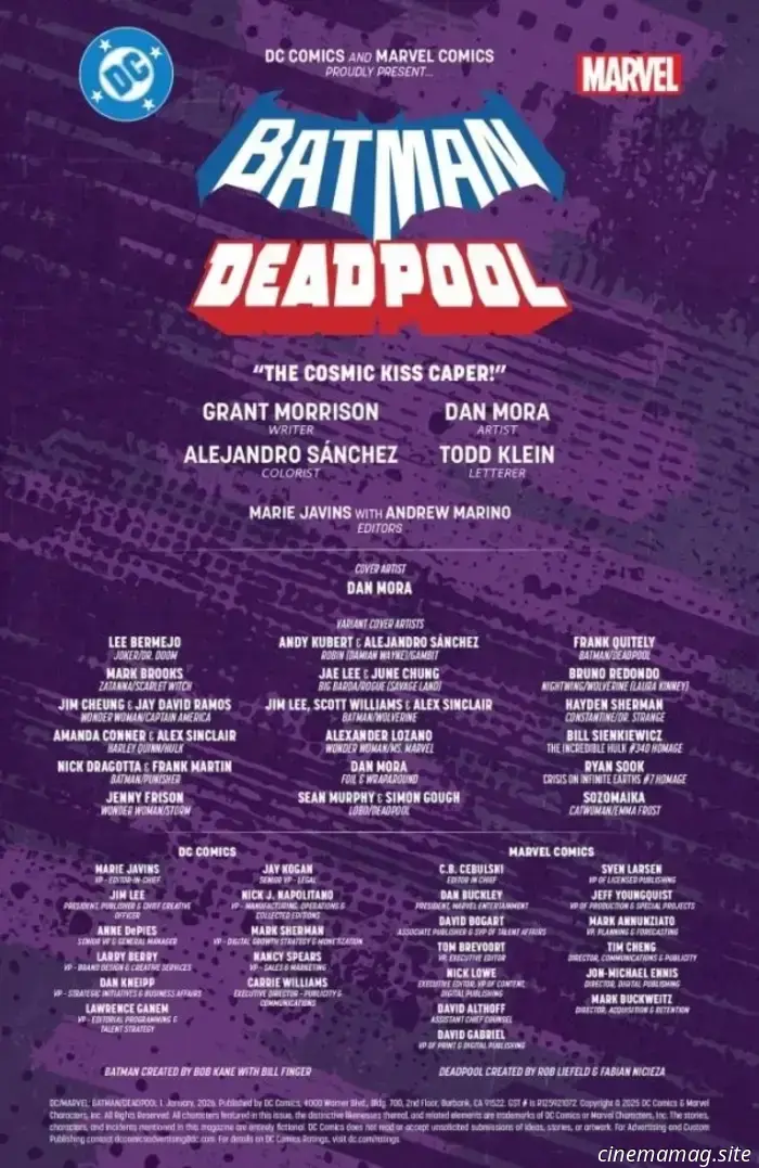 Anteprima del fumetto – Batman/Deadpool n. 1