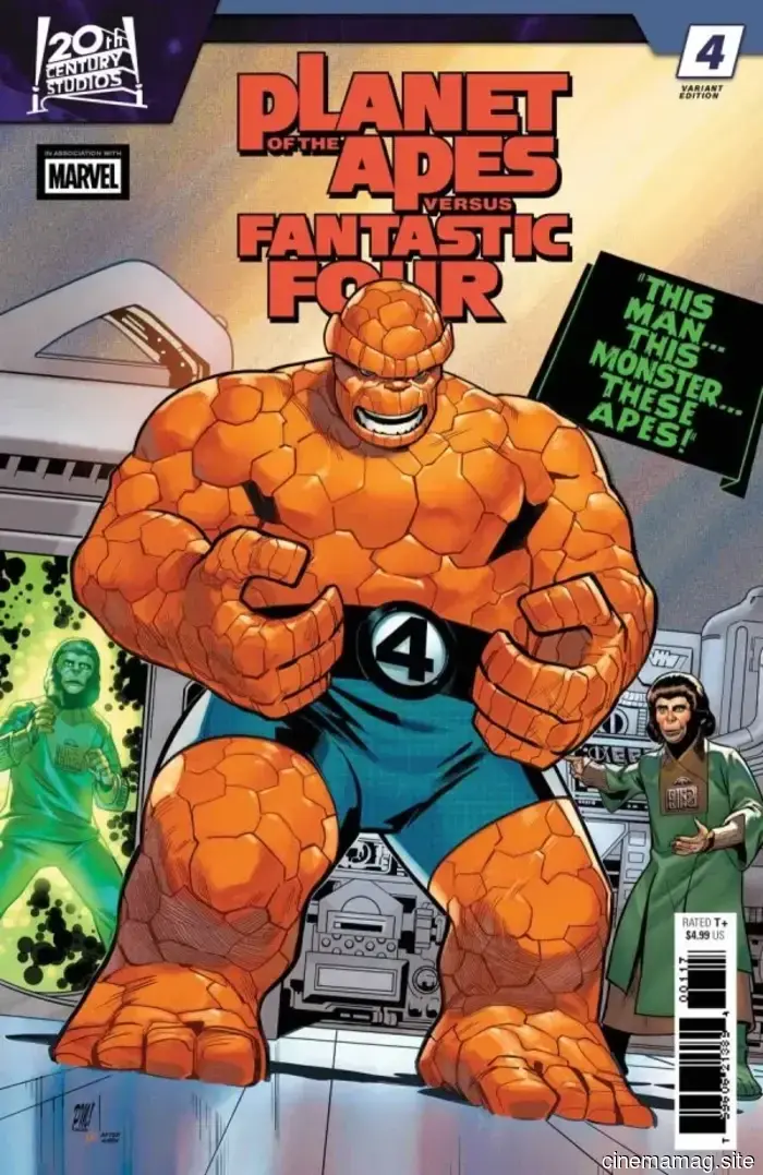 Avance de Cómic – Planeta de los Simios vs. Cuatro Fantásticos #4