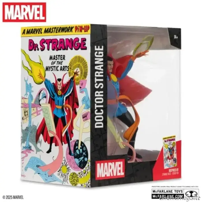 Gambit, Doctor Strange, Spider-Man e The Lizard si uniscono alla linea di collezionabili Marvel di McFarlane.