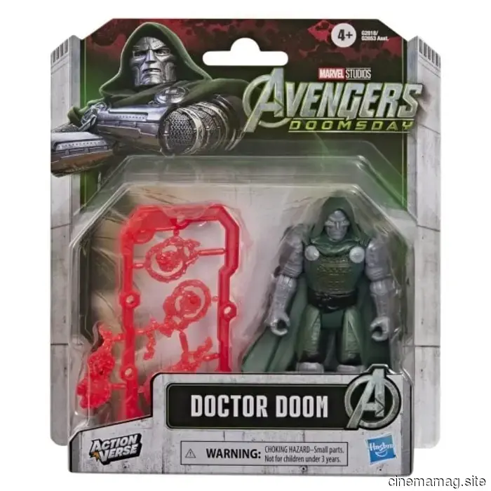 Hasbro has revealed the Marvel’s Avengers: Doomsday Actionverse and Titan Heroes figures.