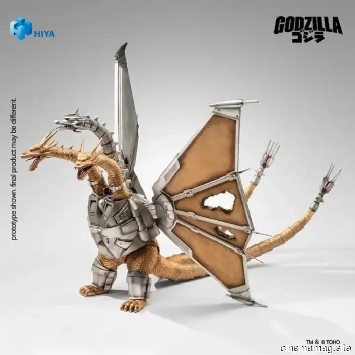 Hiya Toys выпускает Меха Кинг Гидору с новой фигуркой из серии Godzille Exquisite Basic.