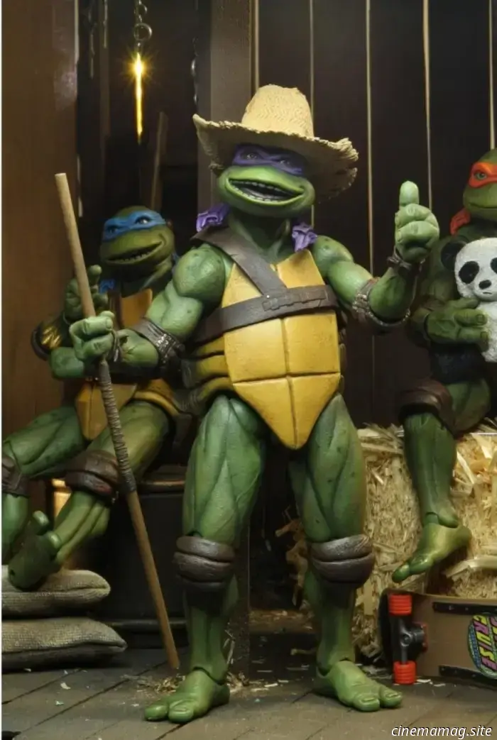 NECA запускает фигурки к 35-й годовщине фильма «Черепашки-ниндзя»