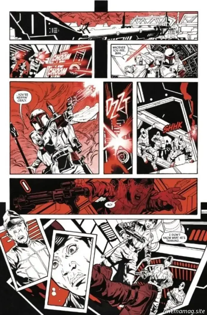 Star Wars: Boba Fett – Nero, Bianco e Rosso #1 - Anteprima del fumetto