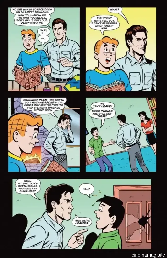 Vista previa del cómic – Archie X Army of Darkness #3