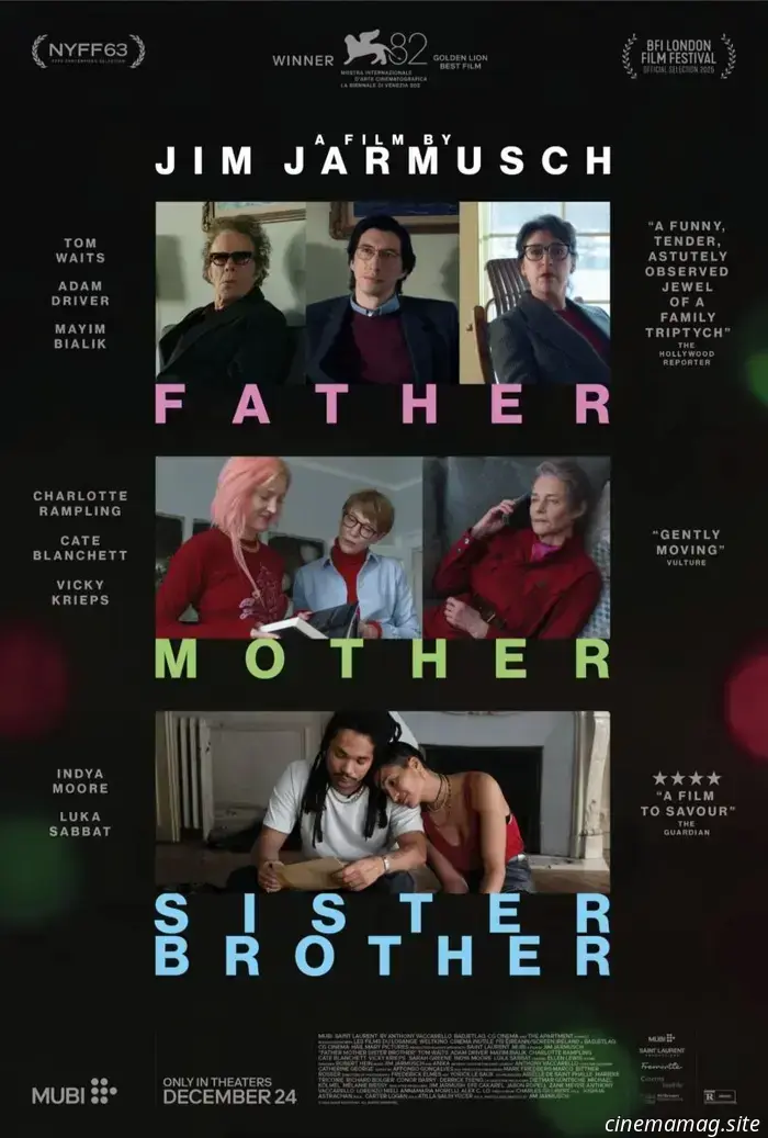 Trailer di Padre Madre Sorella Fratello: il film di Jim Jarmusch, vincitore del Leone d'Oro, arriva questo Natale