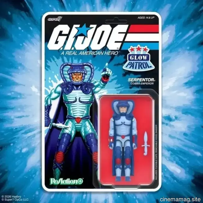 Super7 представляет G.I. Joe Glow Patrol на JoeFest с эксклюзивными фигурками ReAction+.