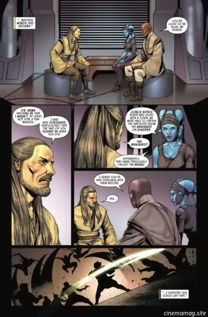 Превью комикса — Звёздные войны: Рыцари джедаев №9