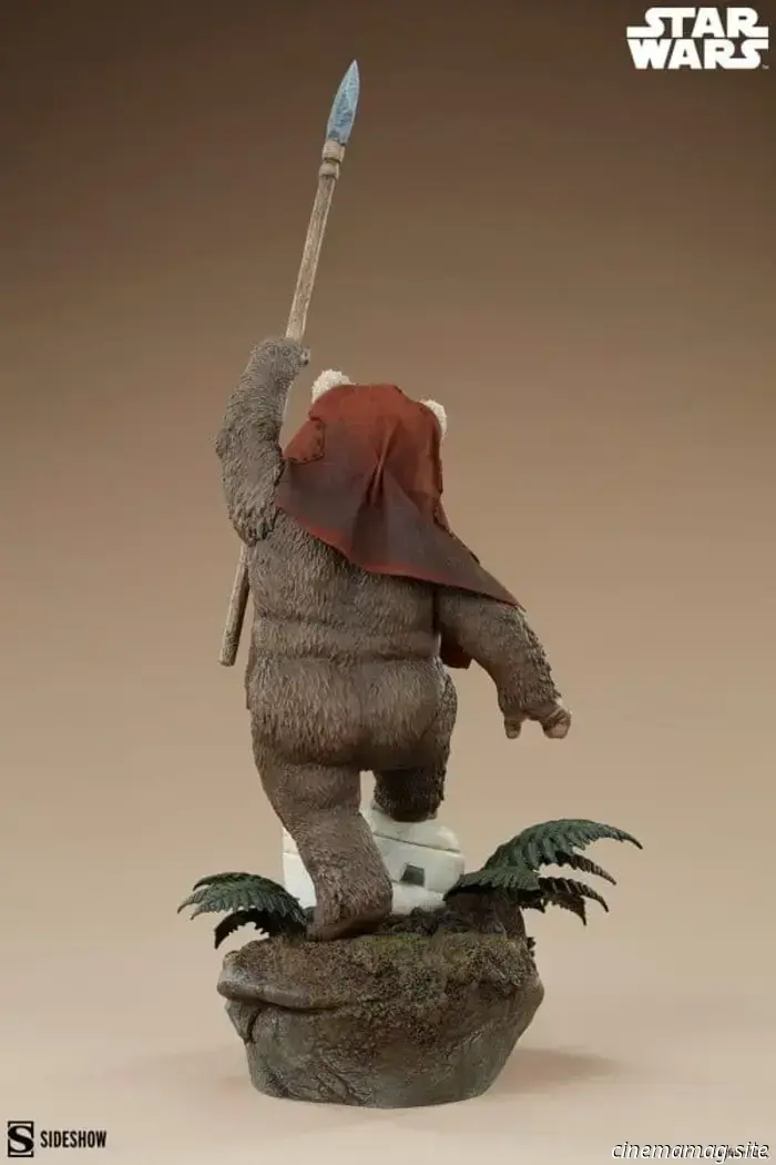 Wicket becomes intense for Sideshow's latest Star Wars Premium Format Figure.