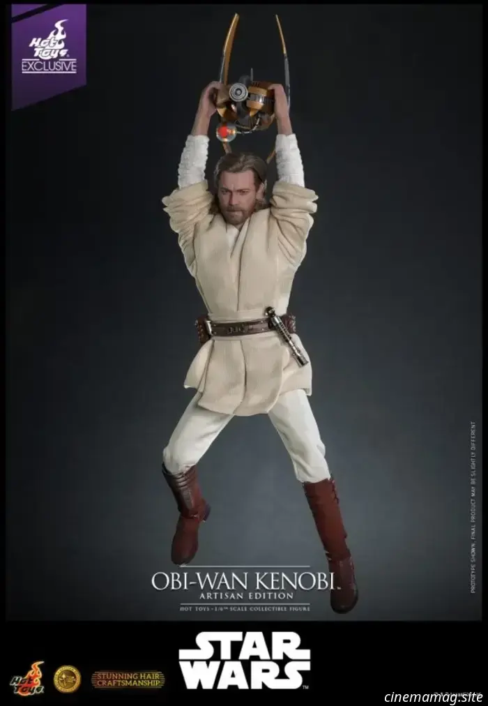 Hot Toys reveals the Artisan Edition figure of Obi-Wan Kenobi from Star Wars: Episode II - Attack of the Clones.