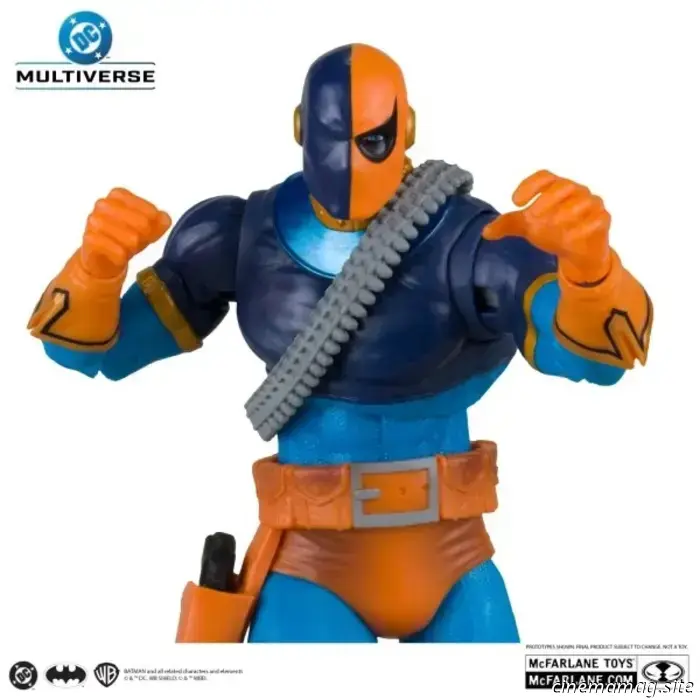 Figuras de Deathstroke, Mirror Master y Metron del DC Multiverse presentadas por McFarlane Toys