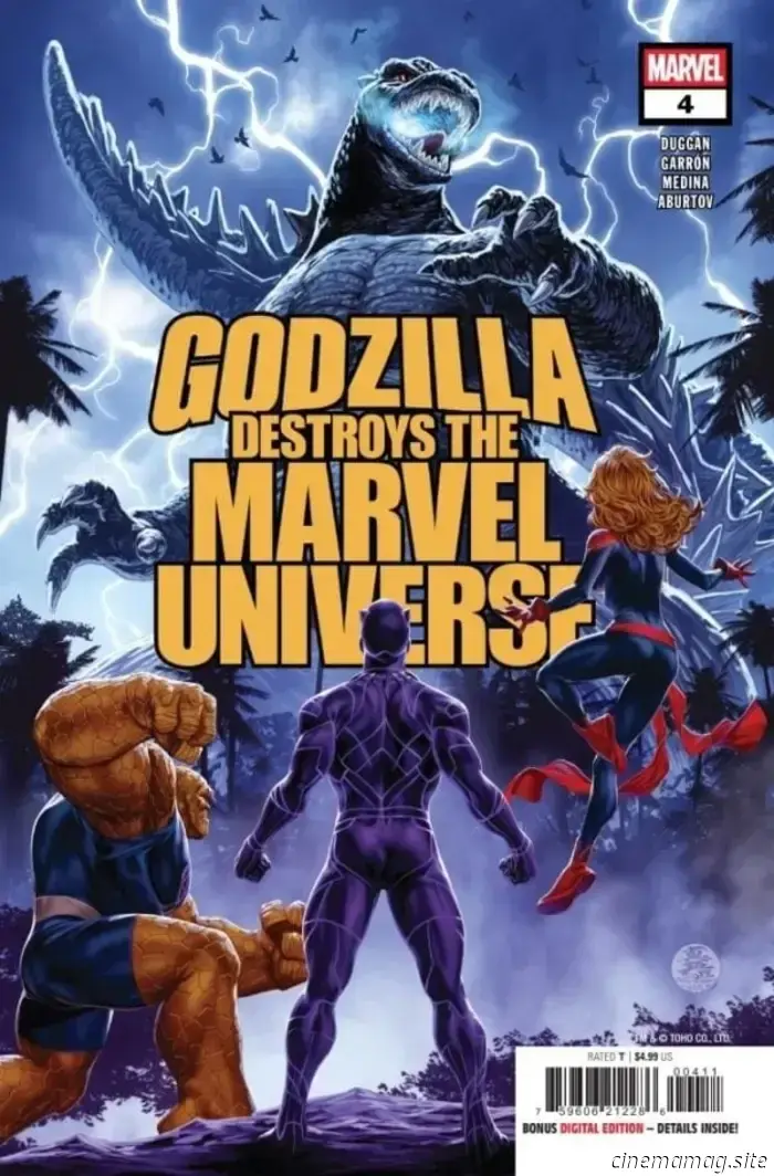 Anteprima del fumetto – Godzilla distrugge l'Universo Marvel n. 4