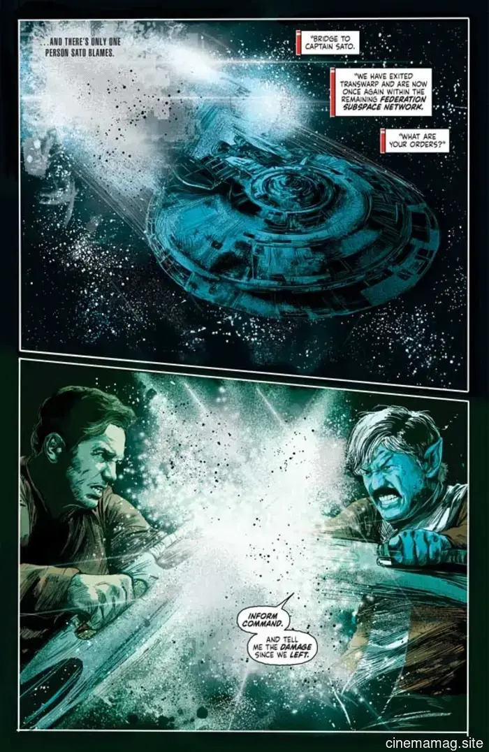 Comic Book Teaser – Star Trek: The Last Starship #7