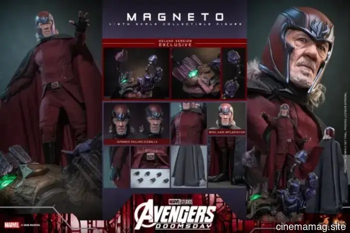 Hot Toys introduces the sixth scale figure of Magneto from Avengers: Doomsday.
