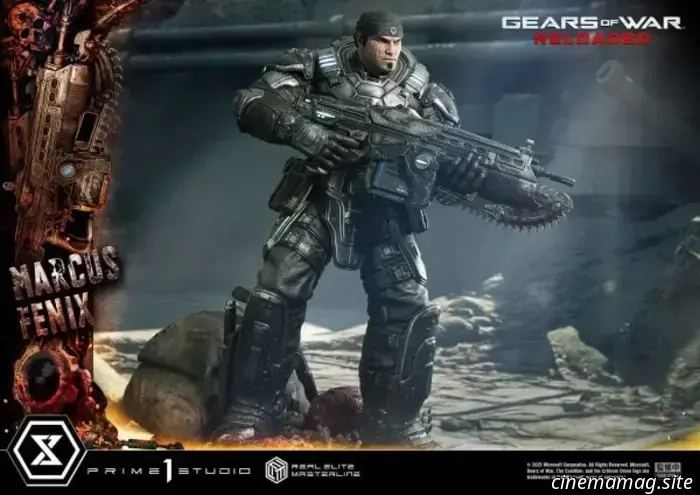 Gears of War: Reloaded: la statua da collezione Marcus Fenix Real Elite Masterline svelata da Prime 1 Studio