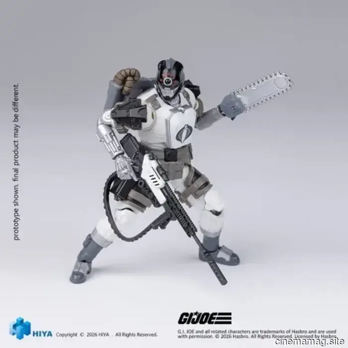 Arctic B.A.T. se une a la colección de figuras de acción G.I. Joe Exquisite Mini Series de Hiya Toys.