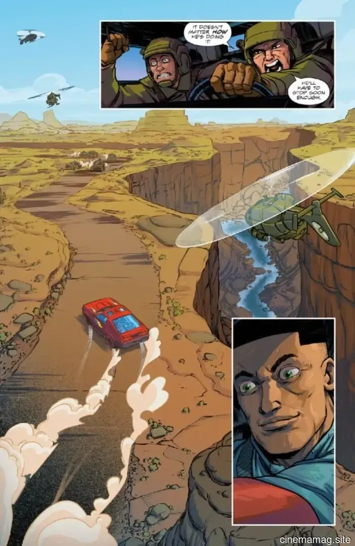 The Energon Universe grows with a preview of M.A.S.K. #1.