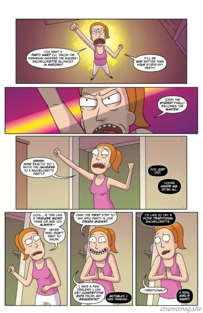 Rick and Morty vs. the Universe: Summer of Love #1 - Comic Book Sneak Peek