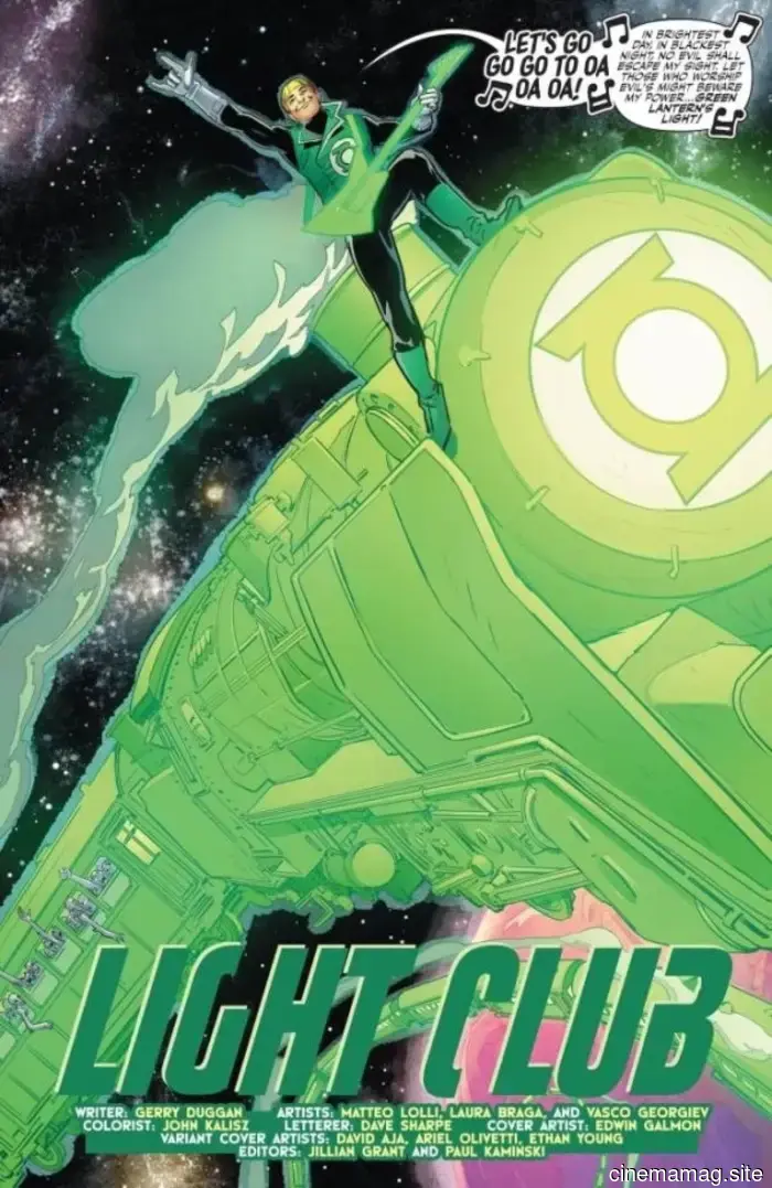Vista previa del cómic – Cuentos del Cuerpo de Linternas Verdes: Guy Gardner #1