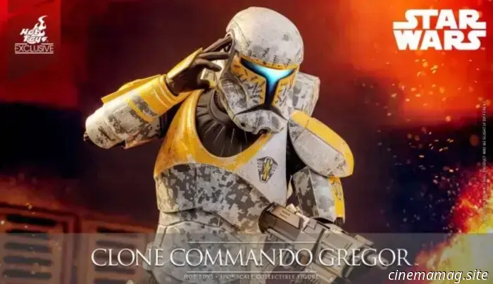 Clone Commando Gregor becomes part of Hot Toys' sixth scale action figure lineup from Star Wars.