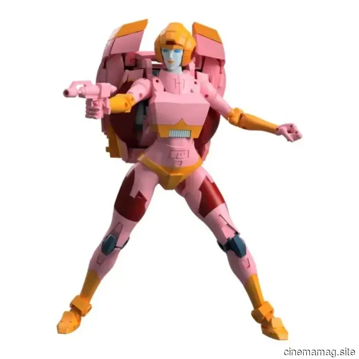 Pre-orders for the Transformers Takara Tomy Menasor and Secret Agent Arcee figures are now available from Hasbro.