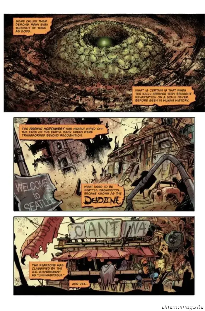 Godzilla: Escape the Deadzone #1 - Comic Book Sneak Peek
