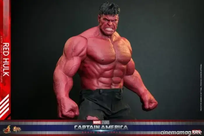 Hot Toys da rienda suelta al Hulk Rojo con la figura Capitán América: Un Mundo Feliz a sexta escala